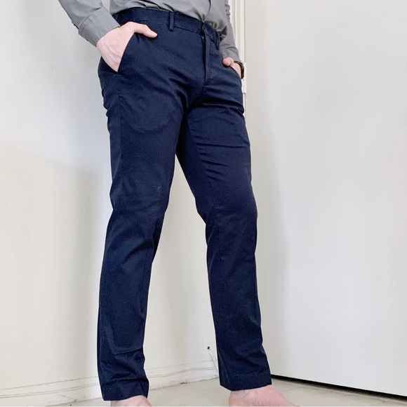 NWOT Express navy photographer pant - Picture 2 of 4